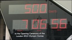 伦敦奥运大钟第一天就“罢工”