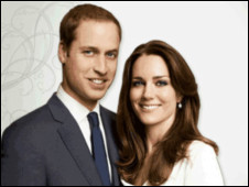 威廉王子与凯特•米德尔顿小姐