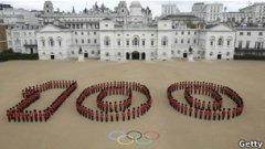 伦敦盛装迎奥运倒计时百天