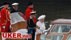 英国女王钻禧巡游泰晤士河举国欢庆