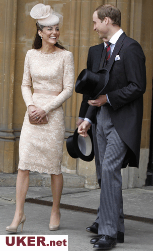 剑桥公爵夫妇参加官方午宴
