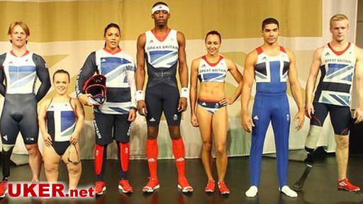 英国奥运队的米字旗队服