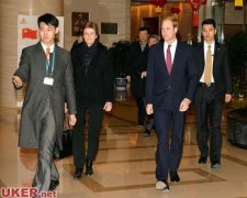 英国威廉王子抵华 支招如何在上海邂逅王子