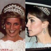 英国皇室王妃高相似着装 凯特PK戴安娜谁更美？