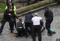 英国议会大厦外突发袭击事件 警方呼吁避开几大