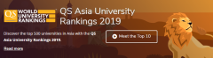 QS发布2019年亚洲大学排名