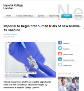 新冠疫苗迎来重大突破 牛津疫苗望年底前全英接