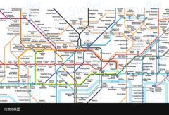 地铁线路图的鼻祖在伦敦 第一眼以为是上海呢