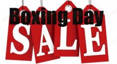 在英国也可以买买买 圣诞疯狂血拼日Boxing Day