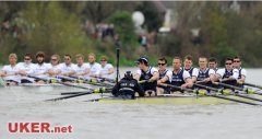 180年历史的牛津剑桥赛艇对抗赛 （图）