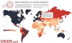 图解你的护照有多有用 英国免签173国得第一