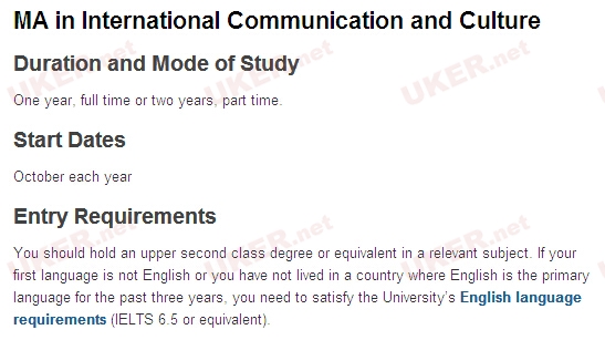 莱斯特大学发布国际传播与文化课程申请信息