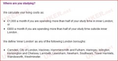 在英国学习生活每月需要多少钱？