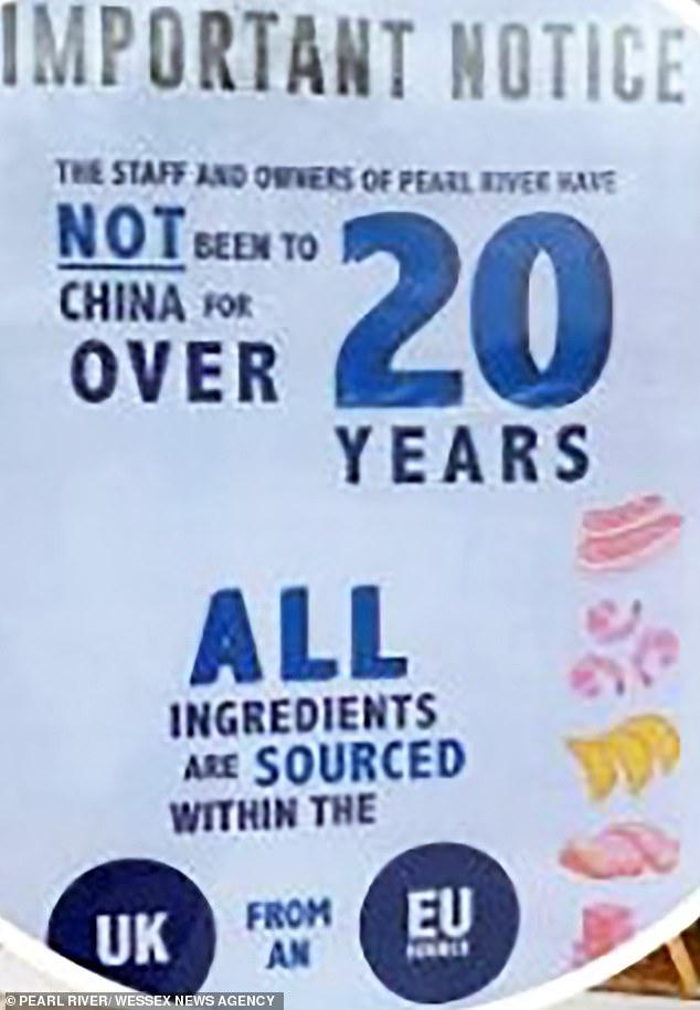 英国中餐厅受新冠肺炎影响苦不堪言，老板贴告示称20年没回过中国