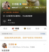 违反相干法律法规 王思聪微博被禁言