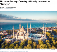 土耳其再也不叫“火鸡”，正式改名叫Türkiye，​怎么发音呢？