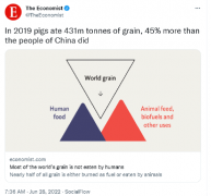 拿猪和中国人作比较，《经济学人》发来声明，但……